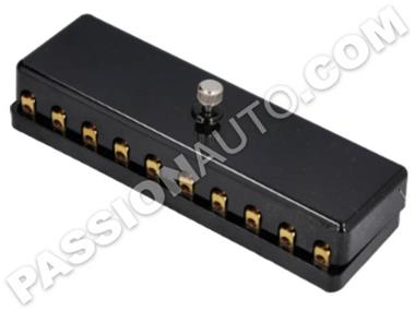 Porte fusible AVANT + Couvercle - 12 fusibles # 911 65-73
