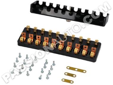 Porte fusible AVANT + Couvercle - 12 fusibles # 911 65-73