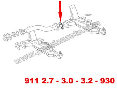 Joint d´échangeur # Ovale # 911 74-89