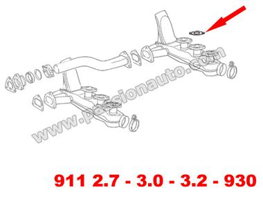 Joint d´échangeur sur moteur # 911 74-83