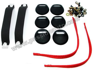 Kit ouverture / panneau porte Rs92 - sangles Rouges  # 911 74-98