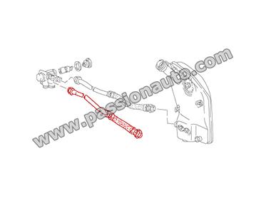 Conduite huile - thermostat regulateur vers moteur # 911 84-89