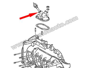 Joint pour Sonde de temp. sur carter gauche # 911 84-89