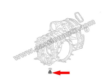 Vis de vidange de BV - aimantée # 930 89 bv5