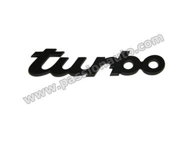 Sigle Turbo - Noir # 930 88-89