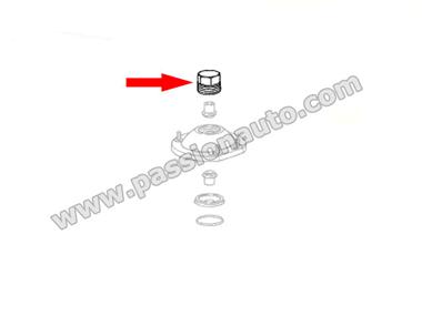 Pièce amortisseur 993RS - Capuchon de protection supérieur AVANT # 993 RS