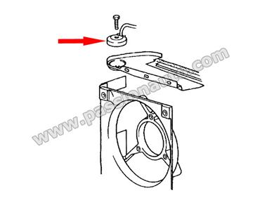 Resistance en serie pour condenseur # 964-965-993  [Porsche origine]