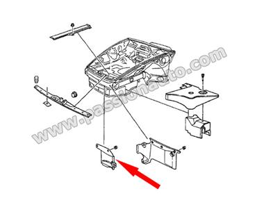 Habillage AVANT - cache cric # 964-965