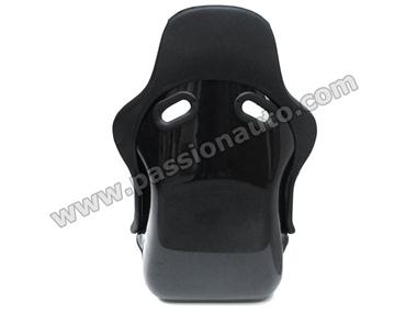 Baquet Recaro pole position simili noir/ daim noir