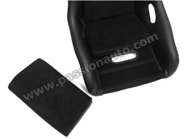 Baquet Recaro pole position simili noir/ daim noir