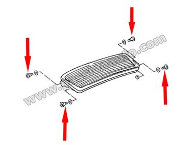 Boulon spécial de fixation d´aileron # 964-993