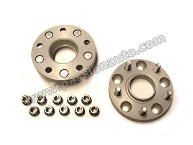Elargisseurs 21mm alu (la paire)