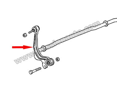 Biellette de barre stab AVD # 964 RS