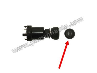 bouton Antibrouillard ARRIERE - Capuchon symbole # 911 78-94