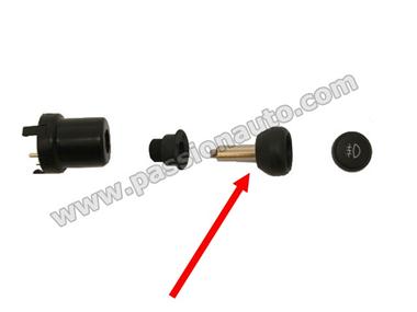 Boutons centraux - BOUTON NOIR A TIRER # 911 86-98