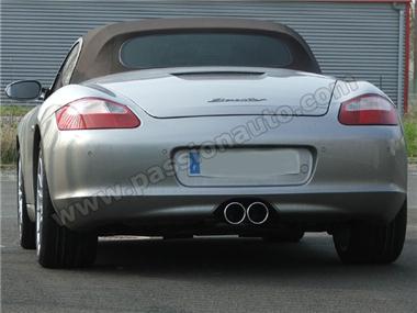 Boxster 987 05-12 Sorties 2x100mm roulées # CARGRAPHIC #