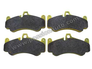 Plaquettes AVANT Pagid Jaune # 997 GT3 07-09