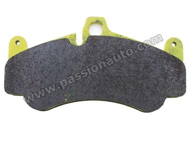 Plaquettes AVANT Pagid Jaune # 997 GT3 07-09
